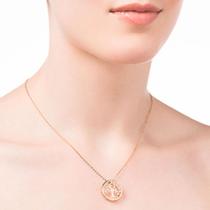 Gargantilha arvore da vida banhada a ouro 18k/532476 Gargantilha arvore da vida banhada a ouro 18k/532476