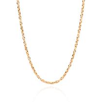 Gargantilha banhada a ouro 532550 Rommanel Cor:DouradoTamanho:50 Gargantilha banhada a ouro 532550 Rommanel Cor:DouradoTamanho:50