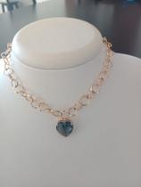 Gargantilha c/ coração 15 mm Gargantilha c/ coração 15 mm