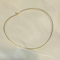 Gargantilha Choker Aro de Metal com Fecho Gargantilha Choker Aro de Metal com Fecho