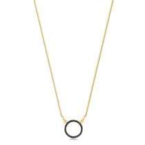 Gargantilha Choker Circulo Vazado Negras Folheado Ouro Gargantilha Choker Circulo Vazado Negras Folheado Ouro