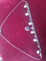 Gargantilha (choker) de macramê