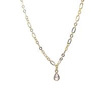 Gargantilha Choker Folheada Ouro 32Cm + 8Cm Extensor Gargantilha Choker Folheada Ouro 32Cm + 8Cm Extensor