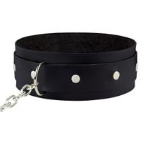 Gargantilha Choker material sintético Larga Corrente Gótica