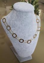 Gargantilha choker Semijoia banhado a ouro 18k Cod.50812