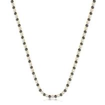 Gargantilha Choker Zircônias Negras E Cristal Intercaladas Gargantilha Choker Zircônias Negras E Cristal Intercaladas