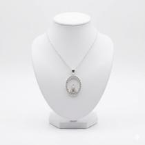 Gargantilha Circulo Strass de Nossa Senhora Aparecida Gargantilha Circulo Strass de Nossa Senhora Aparecida