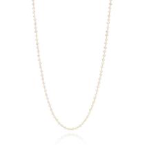 Gargantilha com cristais folheada BRANCO 532110 Rommanel