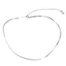Gargantilha Com Malha Salamandra Larga PRI Style Folheada A Ouro 18K Antialérgica GPRI1765 P