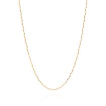 Gargantilha coração infinito banhada a ouro 18k - tam.35 5314933500