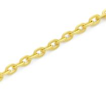 Gargantilha Corrente Bailarina 45cm Ouro 18k Amarelo 1 Grama