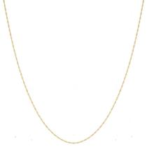 Gargantilha Corrente Colar Cordão Singapura 60cm De Ouro18k