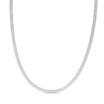 Gargantilha Corrente Lisa Radhau Em Prata 925 Elegante