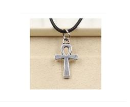 Gargantilha Cruz Ansata Egipcia P/Proteção Talismã Discreto