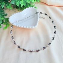 Gargantilha de Aro Torcido em Aço Inox