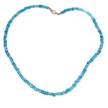 Gargantilha de Iemanja Azul Iemanjá Colar Choker