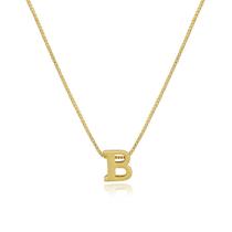 Gargantilha de Letras Folheado a Ouro 18k Gargantilha de Letras Folheado a Ouro 18k