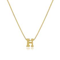 Gargantilha de Letras Folheado a Ouro 18k Gargantilha de Letras Folheado a Ouro 18k