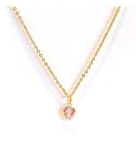 Gargantilha de Ouro 18k Bailarina 45cm com Pingente Coração Zircônia Colar Cordão Corrente Feminina Gargantilha de Ouro 18k Bailarina 45cm com Pingente Coração Zircônia Colar Cordão Corrente Feminina