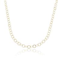 Gargantilha Dourada Colar Feminino Delicado Banho Ouro 18k