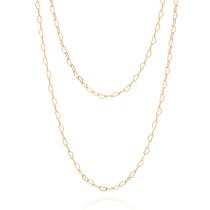 Gargantilha Dupla Rommanel Banhada Ouro 18k Linda Feminina 531131 Gargantilha Dupla Rommanel Banhada Ouro 18k Linda Feminina 531131