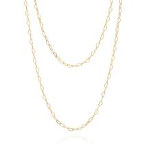 Gargantilha dupla rommanel corações banhada a ouro 18k Gargantilha dupla rommanel corações banhada a ouro 18k