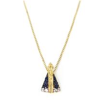 Gargantilha e Pingente de ouro 18k Nossa Senhora Aparecida Gargantilha e Pingente de ouro 18k Nossa Senhora Aparecida