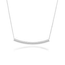 Gargantilha Elo Cadeado Com Pingente Tubo Rommanel 830116