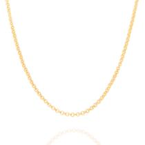 Gargantilha elo português banhada a ouro 530677 Rommanel