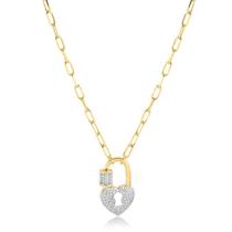 Gargantilha Elos Com Fecho Mosquetão E Pedras De Zircônia