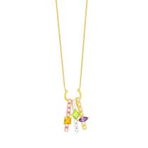 Gargantilha em Ouro 18K Colors - AU5788 Gargantilha em Ouro 18K Colors - AU5788