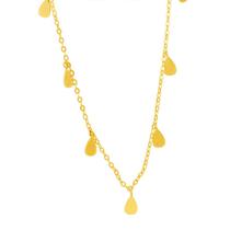 Gargantilha em Ouro 18k Gotas - AU6052