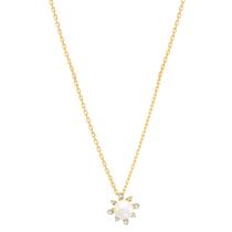 Gargantilha em Ouro 18K Pérola com Diamantes - AU8073