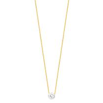 Gargantilha em Ouro 18K Ponto de Luz - AU4476