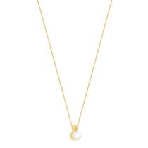Gargantilha em Ouro 18K Ponto de Luz com Diamante - AU5875
