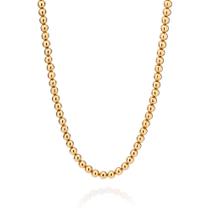 Gargantilha Esferas Banhado a Ouro Rommanel 532650 Cor:Dourado Gargantilha Esferas Banhado a Ouro Rommanel 532650 Cor:Dourado