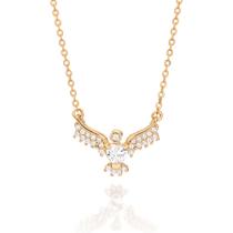 Gargantilha espírito santo banhada BRANCO 532573 Rommanel