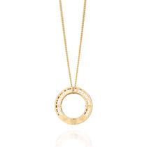 Gargantilha Feminina Abençoada Por Deus Rommanel Banhada Ouro 18k Gargantilha Feminina Abençoada Por Deus Rommanel Banhada Ouro 18k