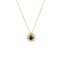 Gargantilha Feminina Banho Ouro 18k Gota com Micro Zircônias Gargantilha Feminina Banho Ouro 18k Gota com Micro Zircônias