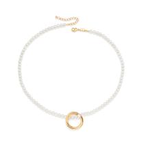 Gargantilha folheada a ouro PÉROLA 532426 Rommanel