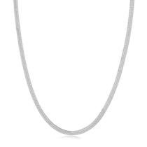 Gargantilha Folheada A Ródio Choker Fita 32cm+10cm Gargantilha Folheada A Ródio Choker Fita 32cm+10cm