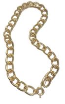 Gargantilha Folheado Choker Elo Losango