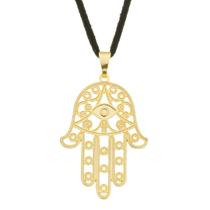 Gargantilha Hamsa 30mm - Sunshine Cristais Gargantilha Hamsa 30mm - Sunshine Cristais