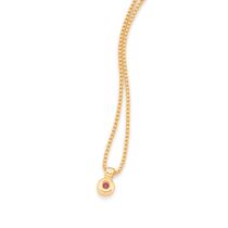 Gargantilha infantil folheada a ouro ROSA 532168 Rommanel Gargantilha infantil folheada a ouro ROSA 532168 Rommanel