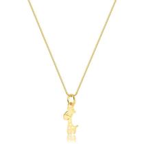 Gargantilha Kids 37cm Com Extensor De 3cm Com Girafa