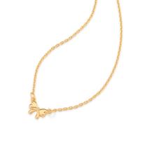 Gargantilha laço folheada a ouro 532066 Rommanel