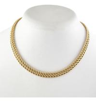 Gargantilha Lacraia 40 Cm 8.5 Ouro 18k 750 Certificado Garan Gargantilha Lacraia 40 Cm 8.5 Ouro 18k 750 Certificado Garan