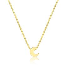 Gargantilha Lua Folheada A Ouro Gargantilha Lua Folheada A Ouro