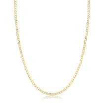 Gargantilha Malha Unisexx 40cm Com Extensor De 5cm Folheada Gargantilha Malha Unisexx 40cm Com Extensor De 5cm Folheada