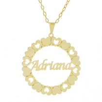 Gargantilha Mandala ADRIANA Banho Ouro 18 K - 1060264